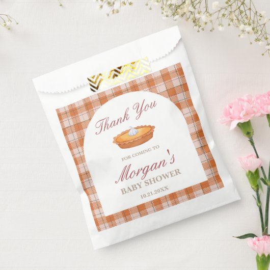 Süsse Pie Fall Baby Dusche Beutel Geschenktütchen (Versiegelt)