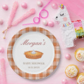 Süsse Pie Fall Babyduschplatte Pappteller (Party)