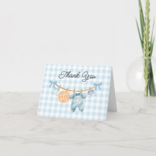 Süsse Pie Fall Boy Kinderdusche Danke Karte