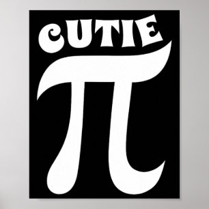 Süsse Pie Funny Pi Day Mathematiker Nerd Geek Poster