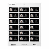 **SÜSSE PIE GERBIL** ADRESSE ETIKETTEN ADRESSAUFKLEBER (Vorne)