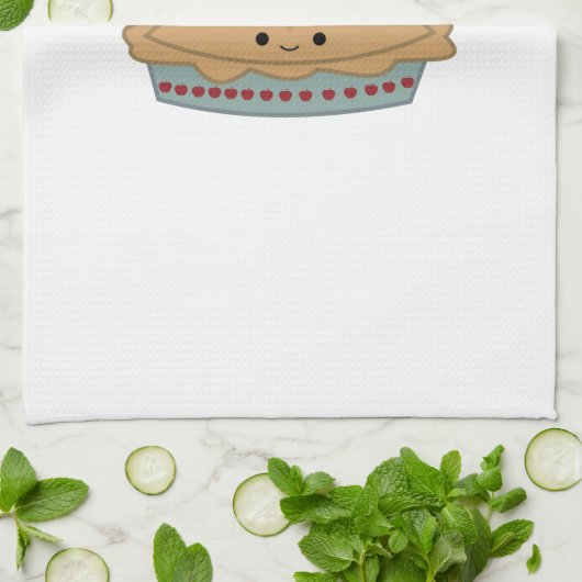 Süsse Pie Geschirrtuch (Gefaltet)