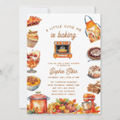 Süsse Pie | Herbstdusche Einladung (Vorderseite)