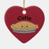 Süsse Pie Keramikornament (Hinten)