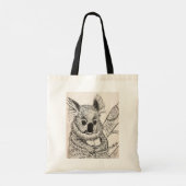 Süsse Pie Koala Tote Bag Tragetasche (Rückseite)