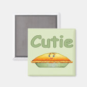 Süsse Pie Magnet (Vorderseite/Rückseite)