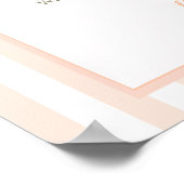 Süsse Pie Orange Gingham Time Kapsel Poster (Ecke)