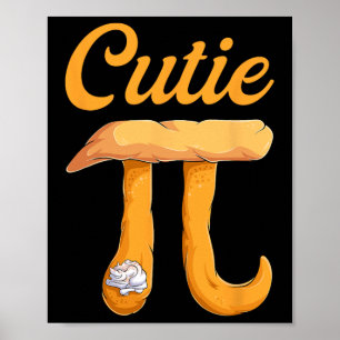 Süsse Pie Pi Tag Vintag Retro Matte Lover Shirts Poster