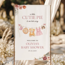 Süsse Pie Pink Fall Bear Girl Babydusche Willkomme