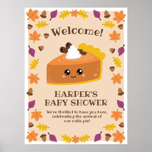 Süsse Pie Poster (Vorne)