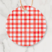 Süsse Pie Pumpkin Fall Baby Dusche Danke Geschenkanhänger (Rückseite)