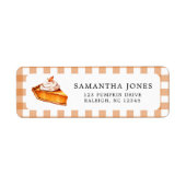 Süsse Pie Pumpkin Fall Babydusche (Vorne)