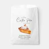 Süsse Pie Pumpkin Fall Babydusche Geschenktütchen (Vorderseite)