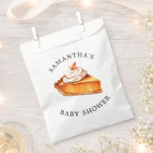 Süsse Pie Pumpkin Fall Babydusche Geschenktütchen (Ausgeschnitten)