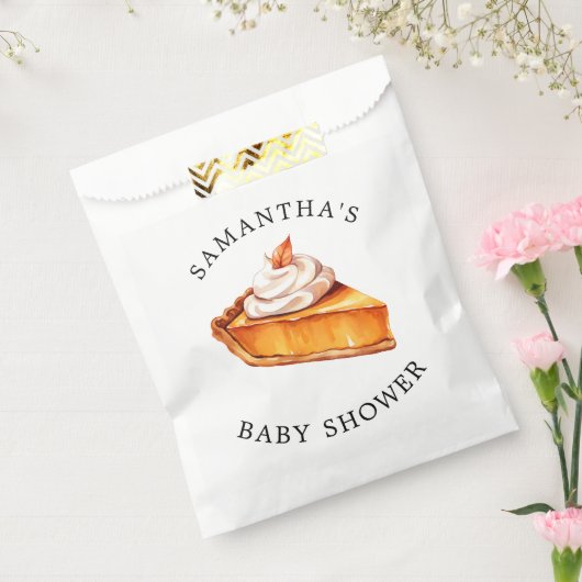 Süsse Pie Pumpkin Fall Babydusche Geschenktütchen (Versiegelt)
