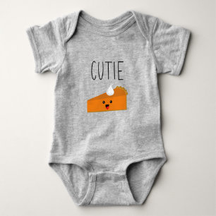 Süsse Pie Pumpkin Pie Baby Bodysuit Baby Strampler