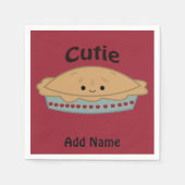 Süsse Pie Serviette (Vorderseite)