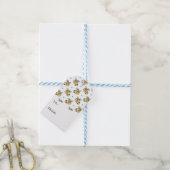 Süsse Pie Watercolor Sloth Muster Geschenkanhänger (Mit Garn)