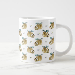 Süsse Pie Watercolor Slotmuster Jumbo-Tasse