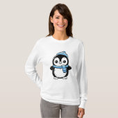süße Pinguin Damen T-Shirts (Vorne ganz)