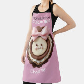 Süsse Pink Chocolate Cookie/All-over Print-Schürze Schürze (InSitu)