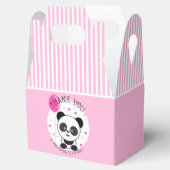 Süsse Pink Panda Geburtstagsparty Geschenkschachtel (Geöffnet)