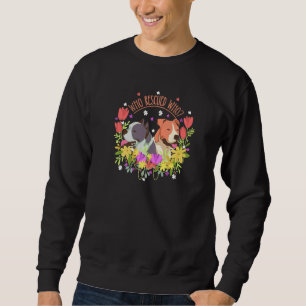 Süße Pittie Liebe Pitbull Rettungshund Pibble Mama Sweatshirt