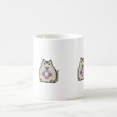 „Süße Pixel-Katze mit Bubble Tea – Retro-8-Bit-Sti Kaffeetasse (Mittel)