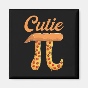 Süsse Pizza Pi Day Vintag Retro Math Lover Magnet