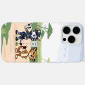süße Polizeizebra & Gepard Case-Mate iPhone Hülle (Rückseite (Horizontal))