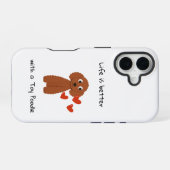 Süße Poodle iPhone 16 Hülle (Rückseite (Horizontal))