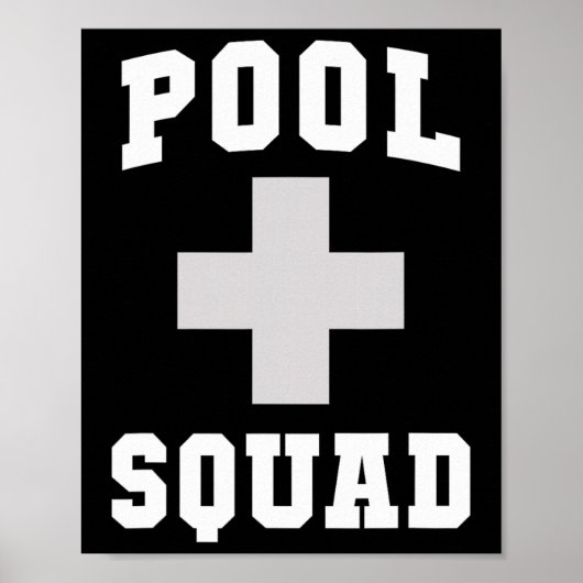 Süße Pool-Mannschaft Retter Dispatch Rettungsschwi Poster (Vorne)