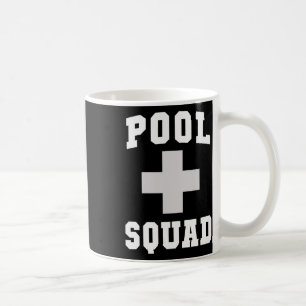 Süße Pool-Mannschaft Retter Notruf Rettungsschwimm Kaffeetasse