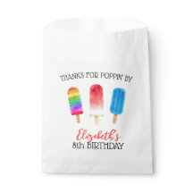 Süße Popsicles Individuelle Geburtstags-Geschenktü