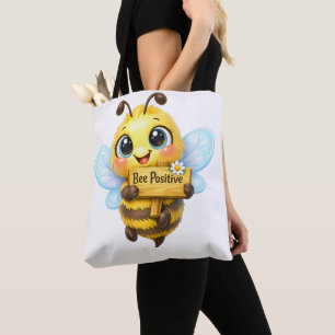 Süße positive verspielte Cartoon-Tragetasche mit B Tasche