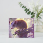 Süße Possum-Postkarte Postkarte (Stehend Vorderseite)