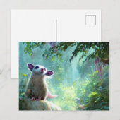 Süße Possum-Postkarte Postkarte (Vorne/Hinten)
