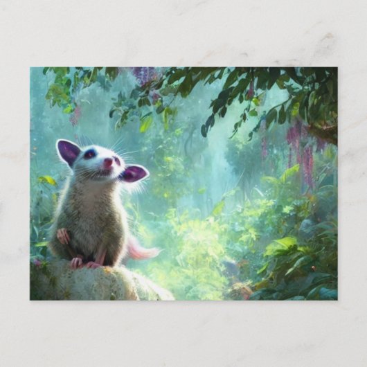 Süße Possum-Postkarte Postkarte (Vorderseite)