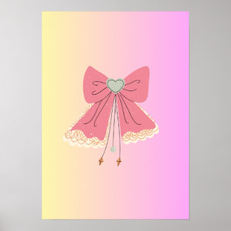 Süße Poster-Dekoration Poster