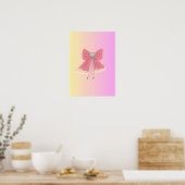 Süße Poster-Dekoration Poster (Küche)