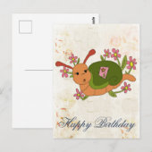 Süße Postkarte (Vorne/Hinten)