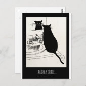 Süsse Postkarte (Vorne/Hinten)