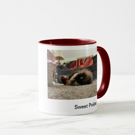 Süße Pralinen-Kaffee-Tasse Tasse (VorderseiteRechts)