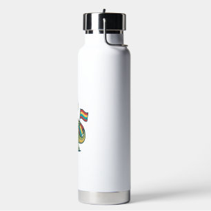 Süße Pride-Dinosaurier-Vektor-Shirt-Design_1 Trinkflasche