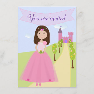 Süße Prinzessin Birthday Invitation Einladung