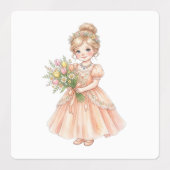 Süße Prinzessin Etiketten (Design 1)