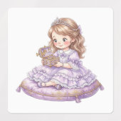 Süße Prinzessin Etiketten (Design 2)