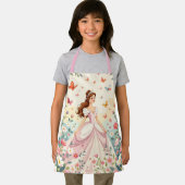 Süße Prinzessin mit Schmetterlingen Schürze (Insitu)