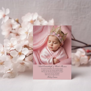 Süße Prinzessin Schlummer - Ein Pateneltern-Vorsch Einladung