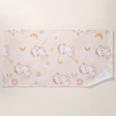 Süße Prinzessinnenkatze mit Krone Strandtuch (Vorderseite)